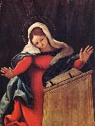 Lorenzo Lotto Virgin Annunciate oil